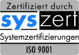 ISO 9001:2015 Zertifikat